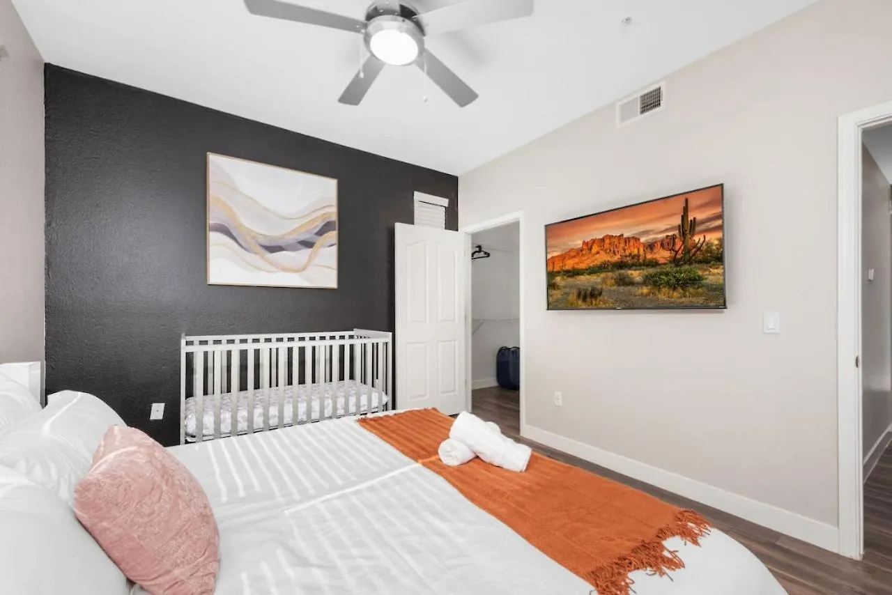 Apartmán Stylish 2Br - Scottsdale, Pet-Friendly, Sunrise Peak 0*, Scottsdale USA